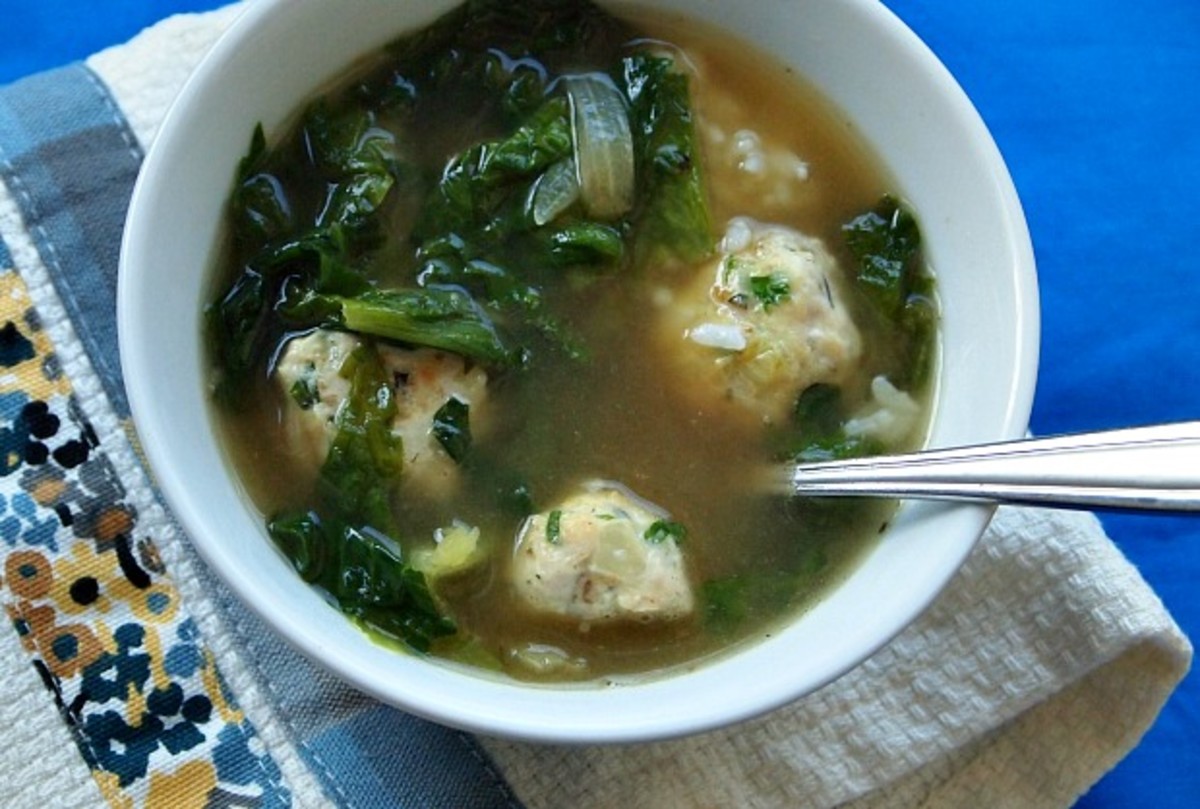 escarole-and-chicken-meatball-soup