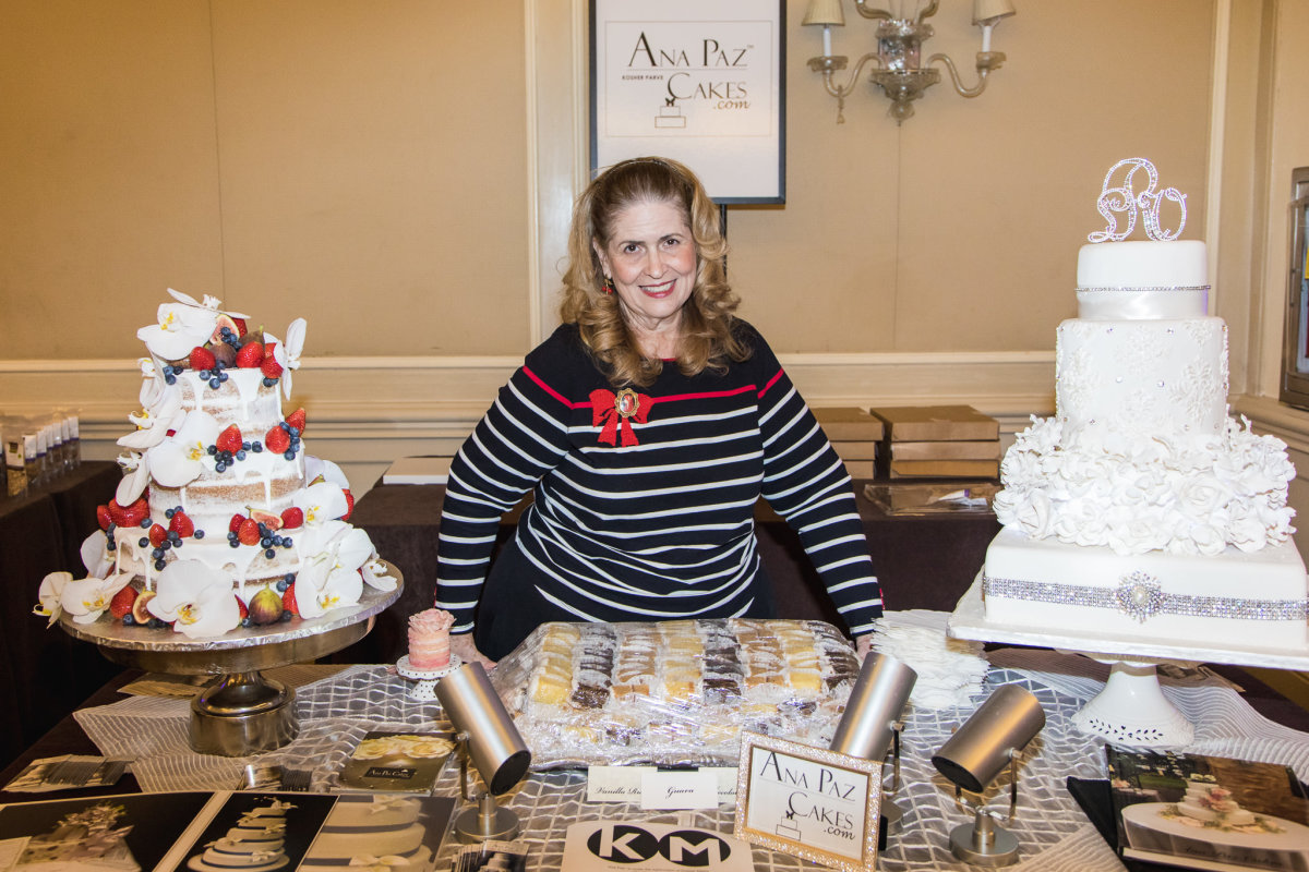 Pastry was a big theme at the show. Anna Paz's cakes were standout. 