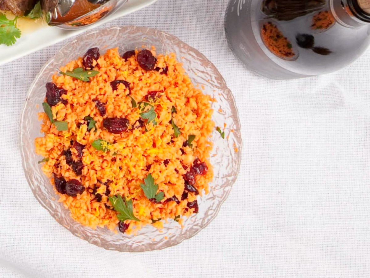 Sweet Potato and Dried Cranberry Salad