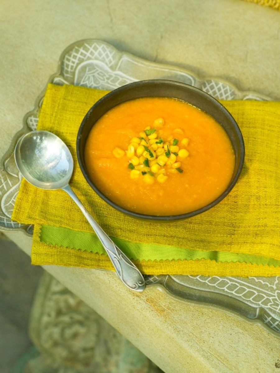 carrot and corn soup