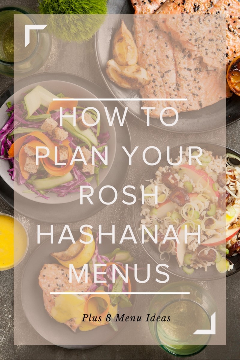 How To plan your rosh hashanah menus plus 8 menu ideas