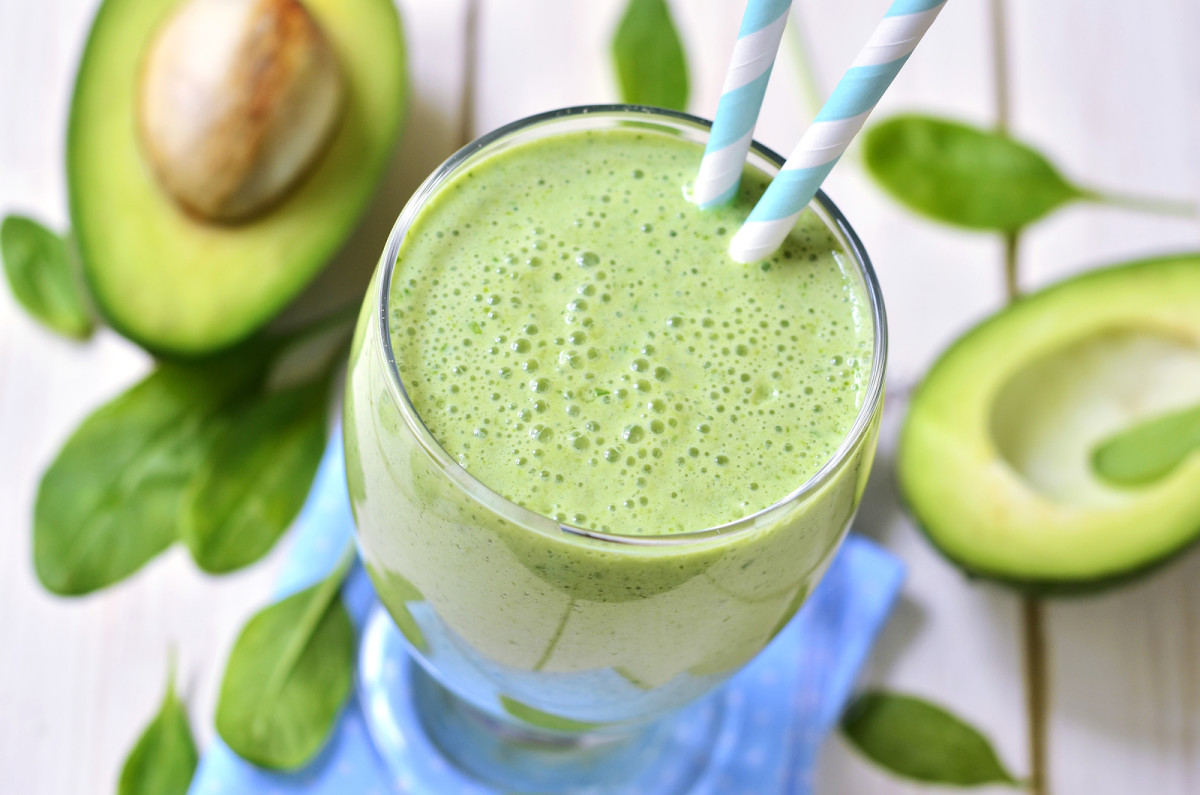 Avocado Pineapple Milkshake - Jamie Geller