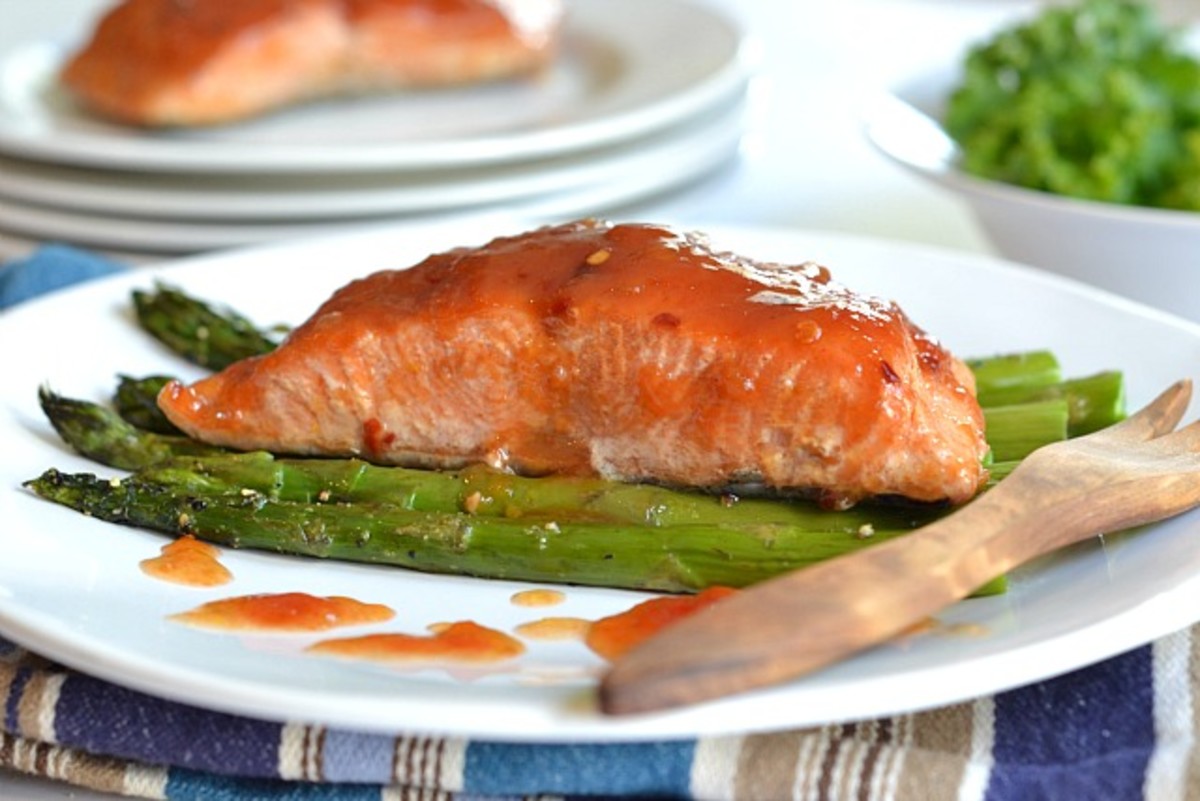 weet and sour salmon