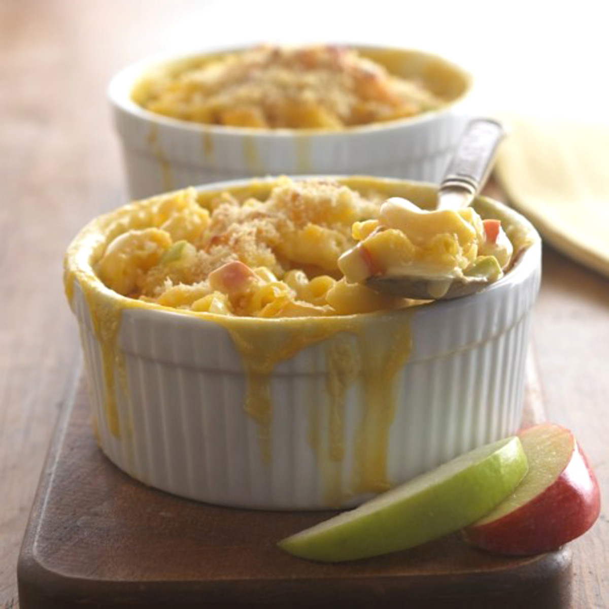 Apple-Cheddar Mac and Cheese