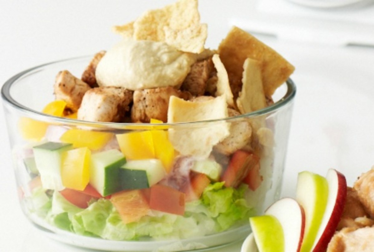 trifle shwarma salad