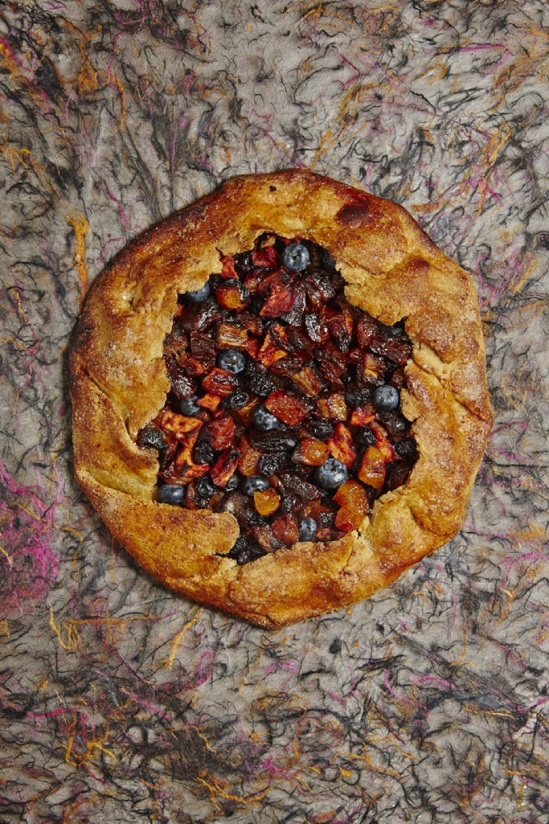 Fresh and Dried Fruit Gallette