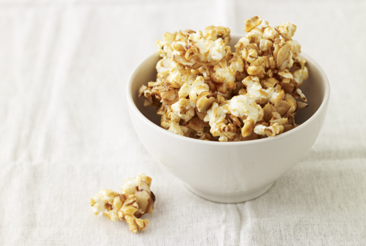 Maple Almond Popcorn