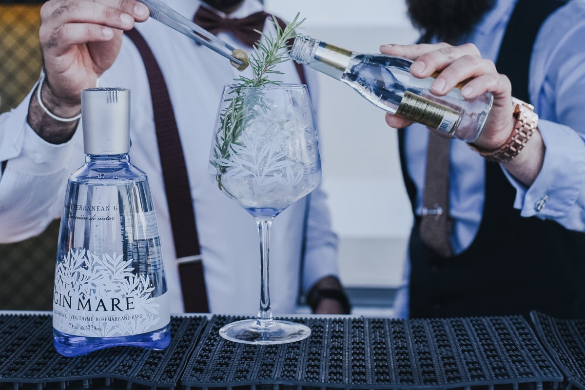 Gin Mare and Tonic with Rosemary