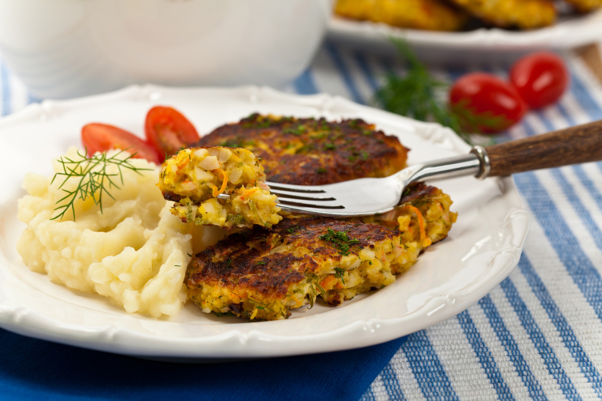Imitation Crab Cakes - Jamie Geller