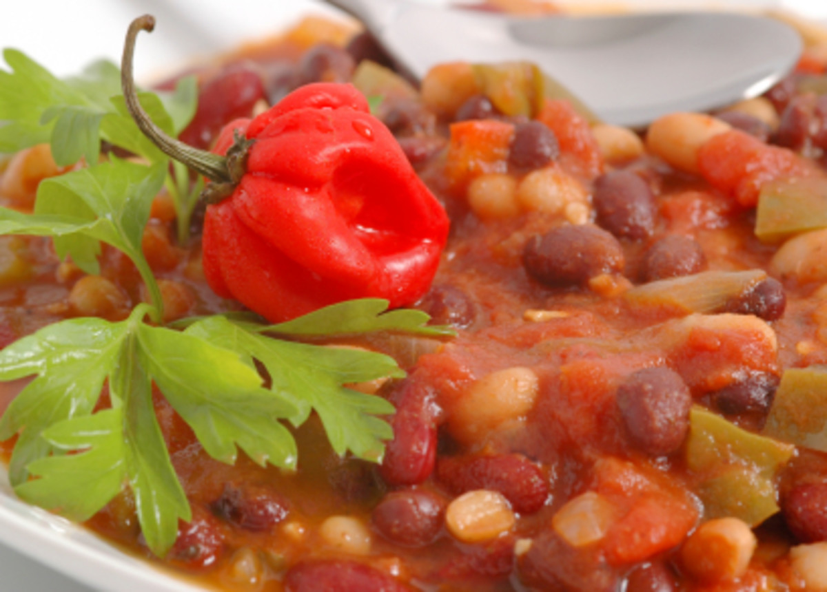 Heart Healthy Vegetarian Chili – Pressure Cooker