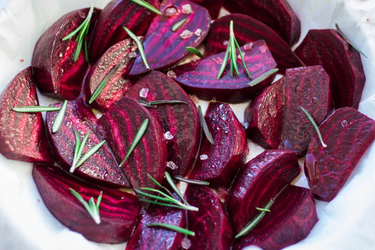 gingered beets