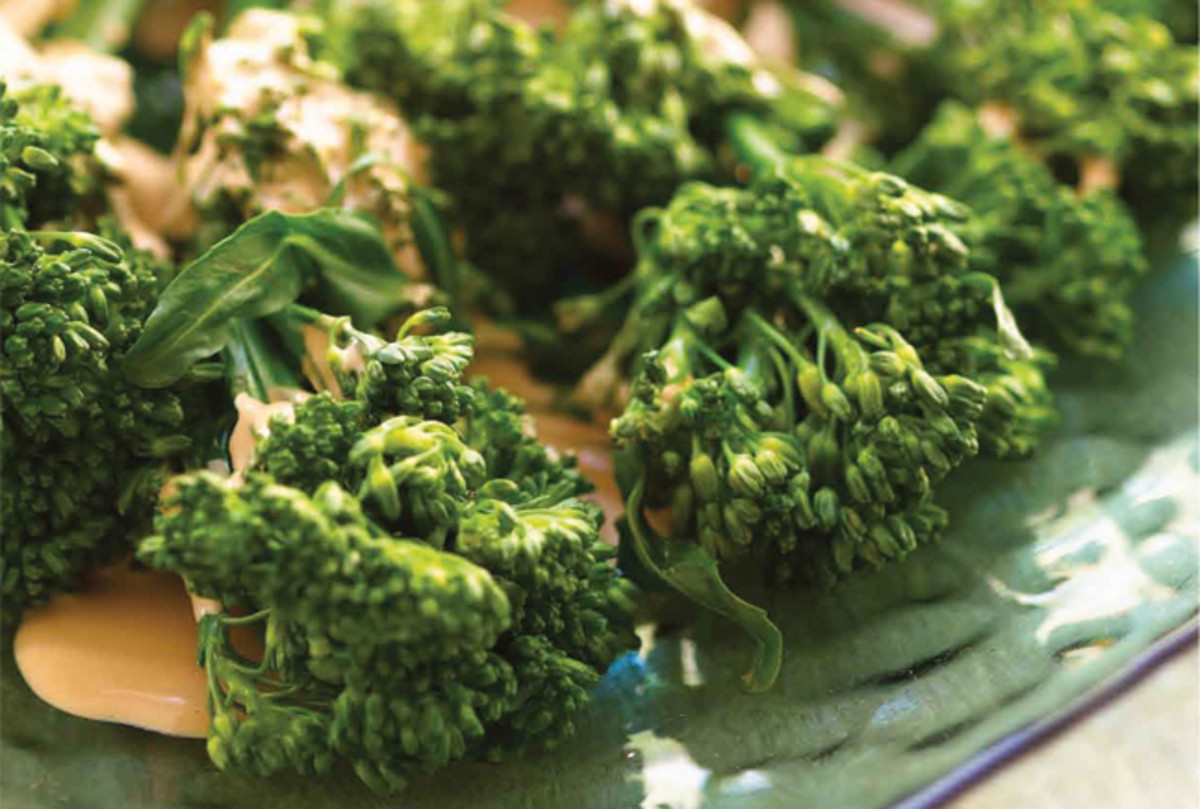 Kosher Broccolini in a Creamy Wine Balsamic Sauce Recipe
