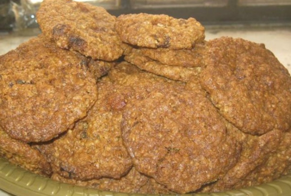Updated Oatmeal Raisin Cookies