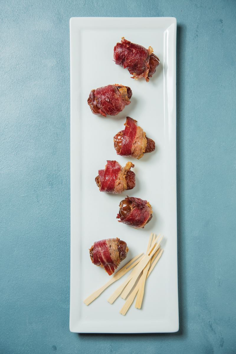 Pastrami Wrapped Dates