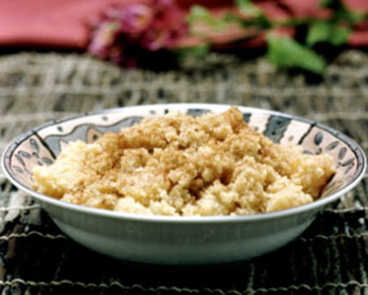 Cinnamon and Apple Couscous