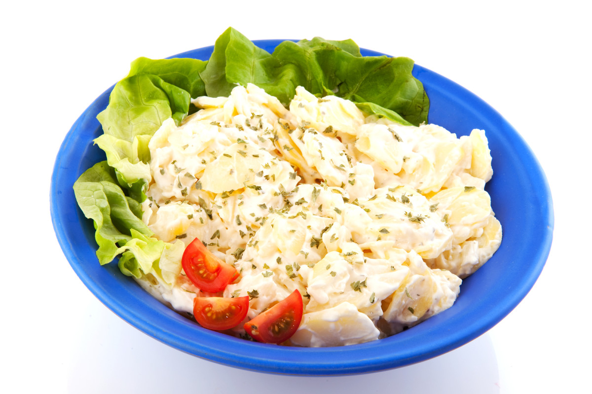 low fat dijon potato salad