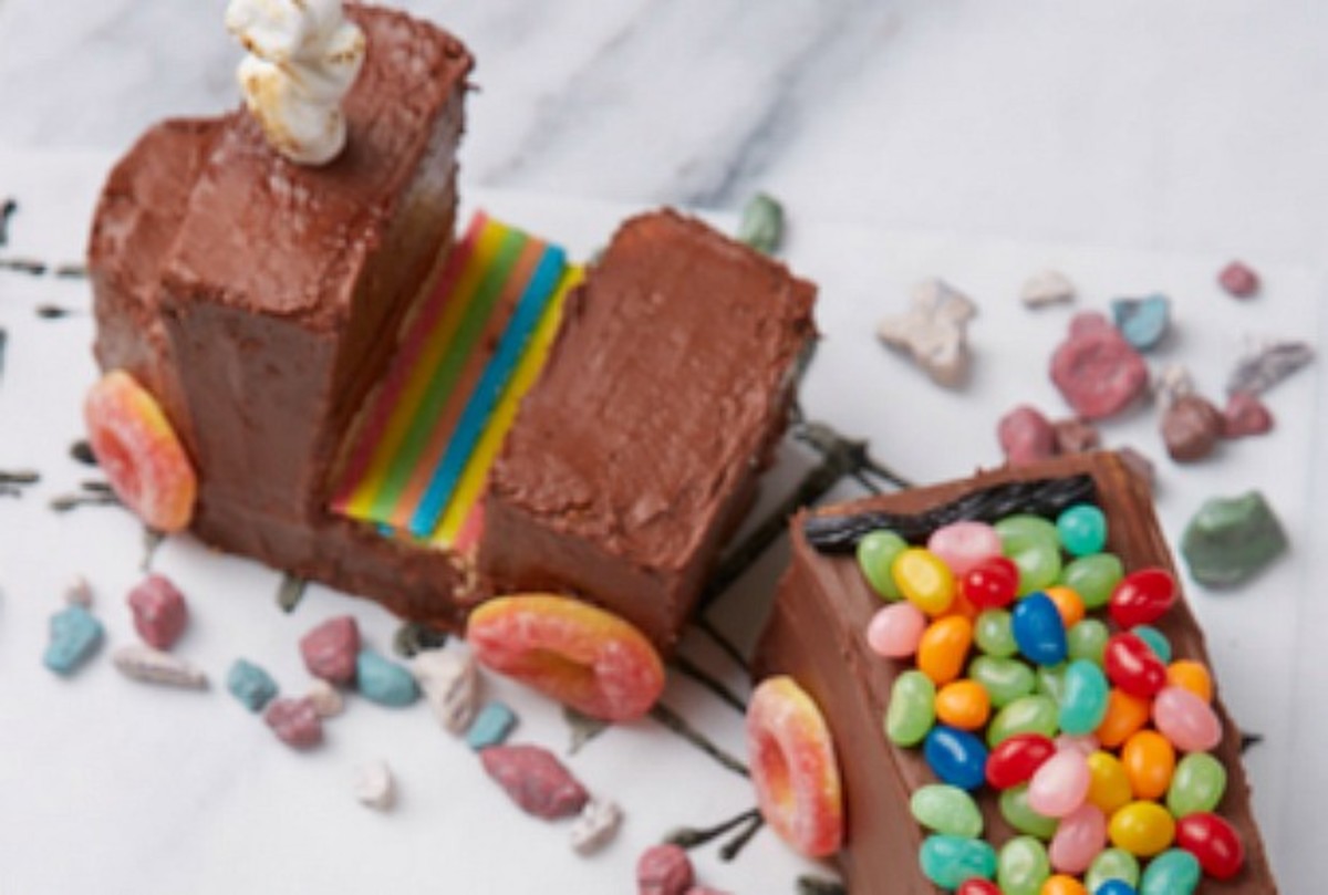 Train Themed Birthday Party Cakes - How to Make Train Cakes - Roxy's Kitchen
