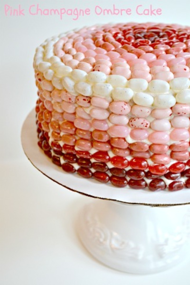 Pink-Champagne-Ombre-Cake-With-Writing