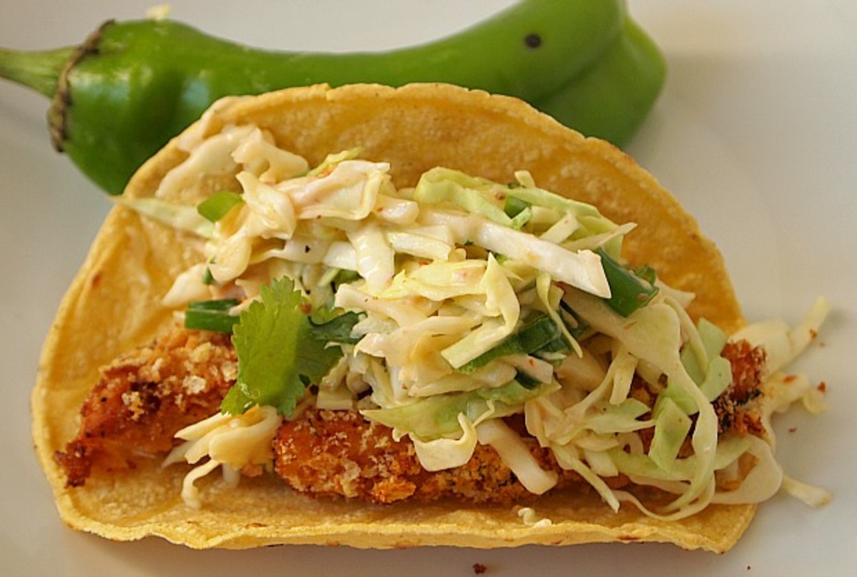 Breaded And Baked Fish Tacos Jamie Geller