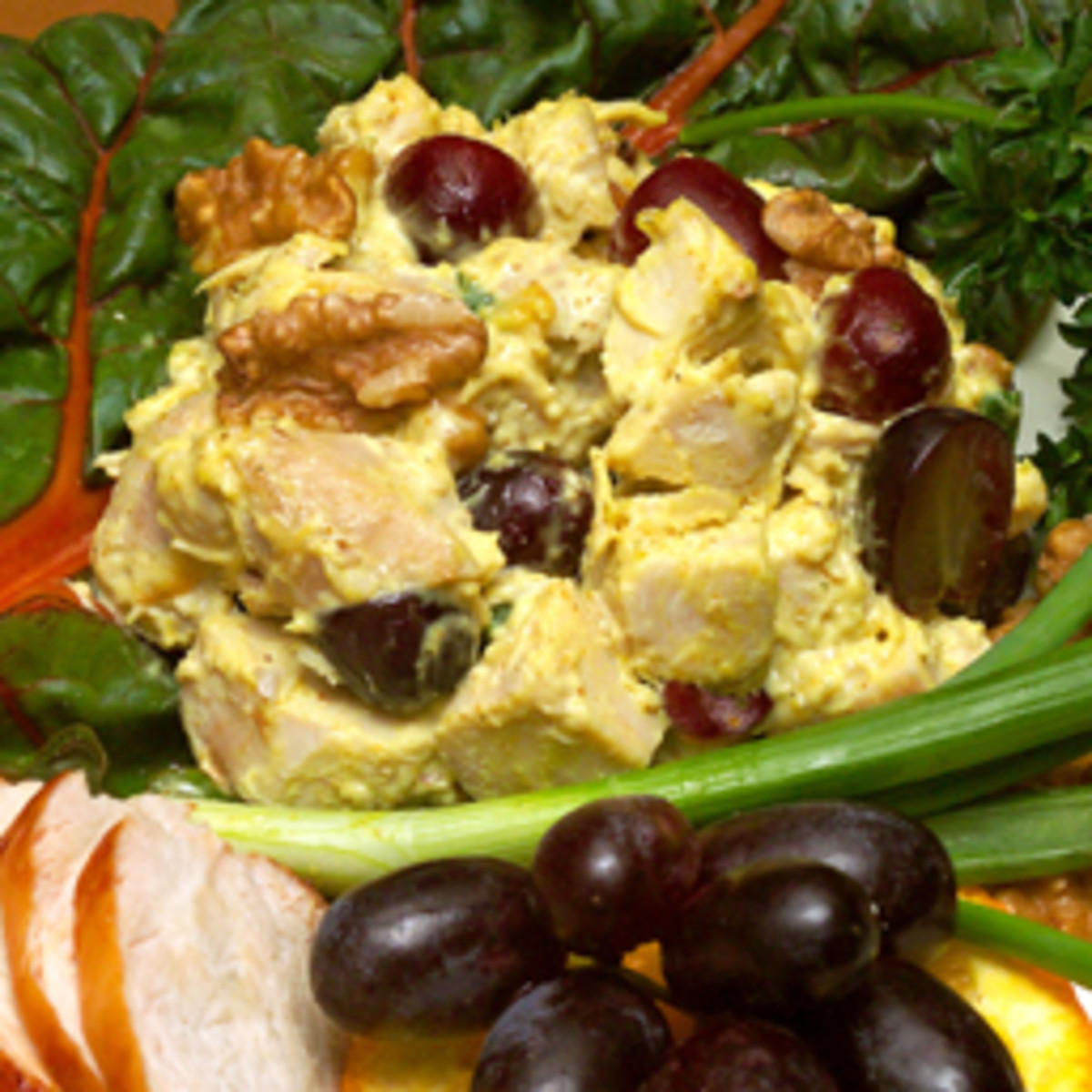 Sonoma County Curry Chicken Salad with Walnuts