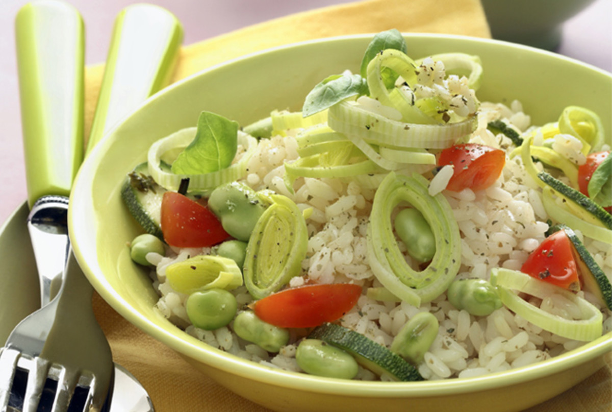 Vegetarian Rice Salad