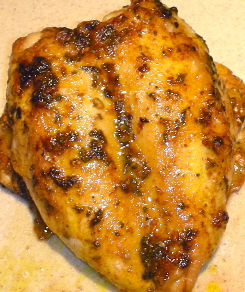 roasted moroccan spiced chicken breast