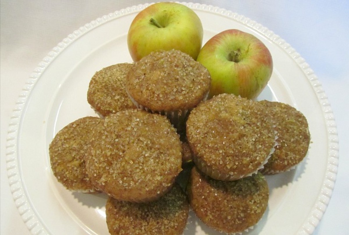 Triple Apple Muffins