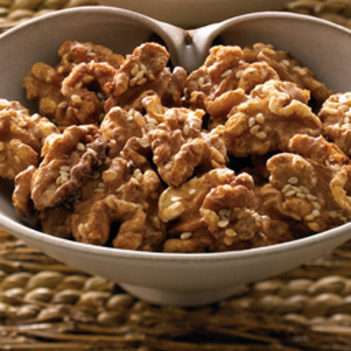Maple Candied Walnuts