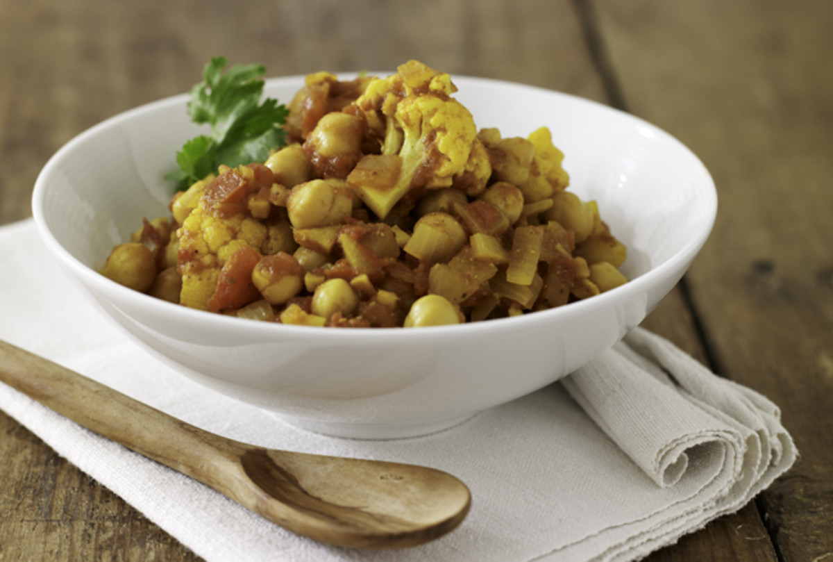 Curried Chick Pea Stew