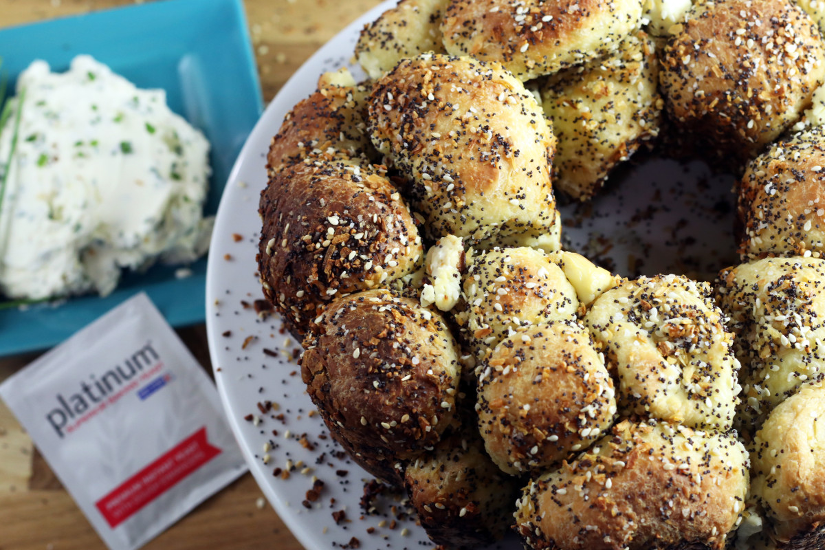 Serve with lox, chives & cream cheese or your favorite bagel accouterments. 