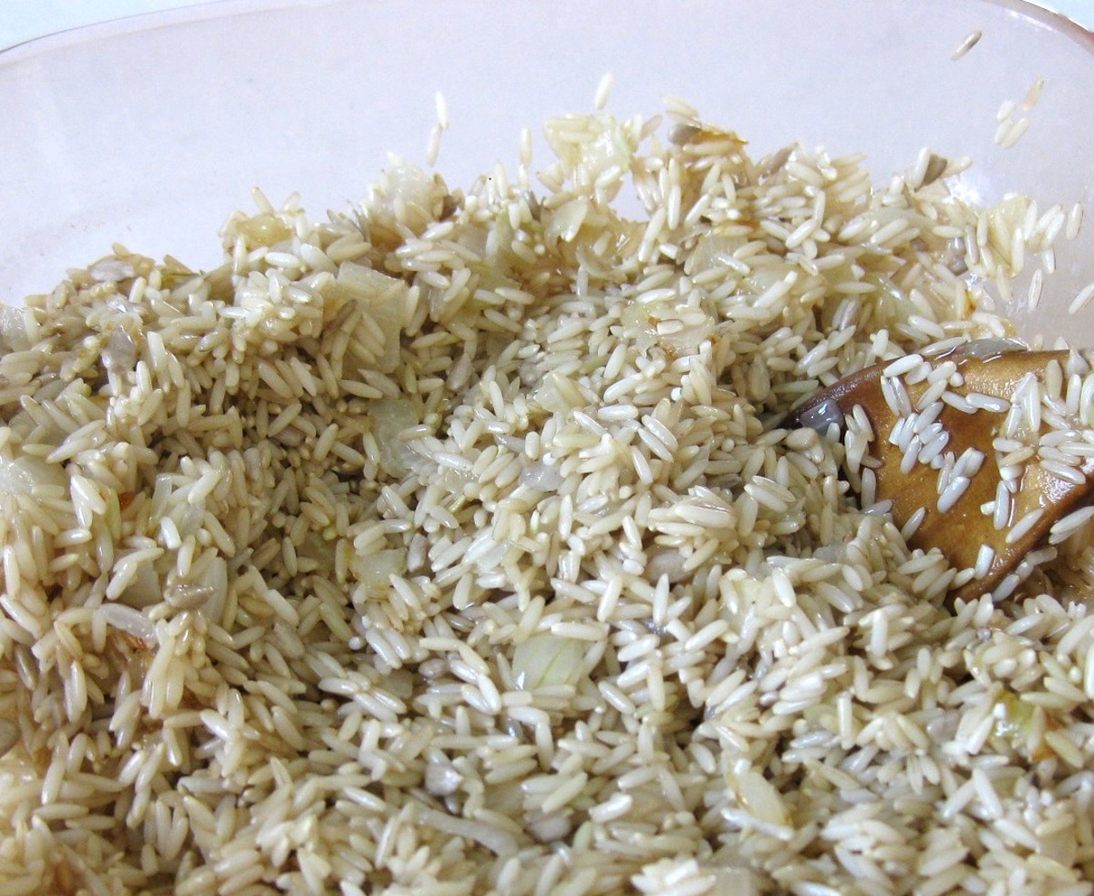 rice for stuffed vegetables