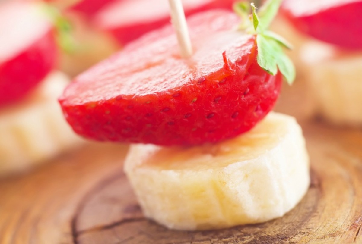 Strawberry-Banana Yogurt Ices