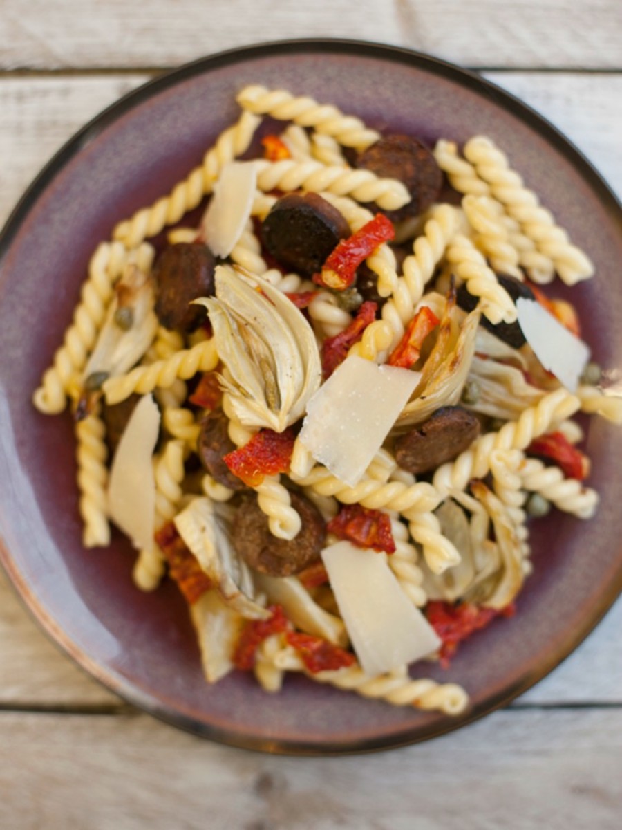 Pasta with Roasted Fennel and Sausage