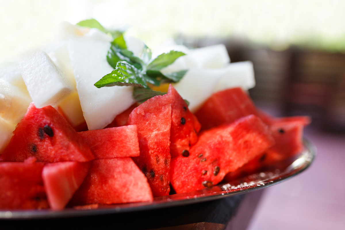 watermelon and red pepper salsa
