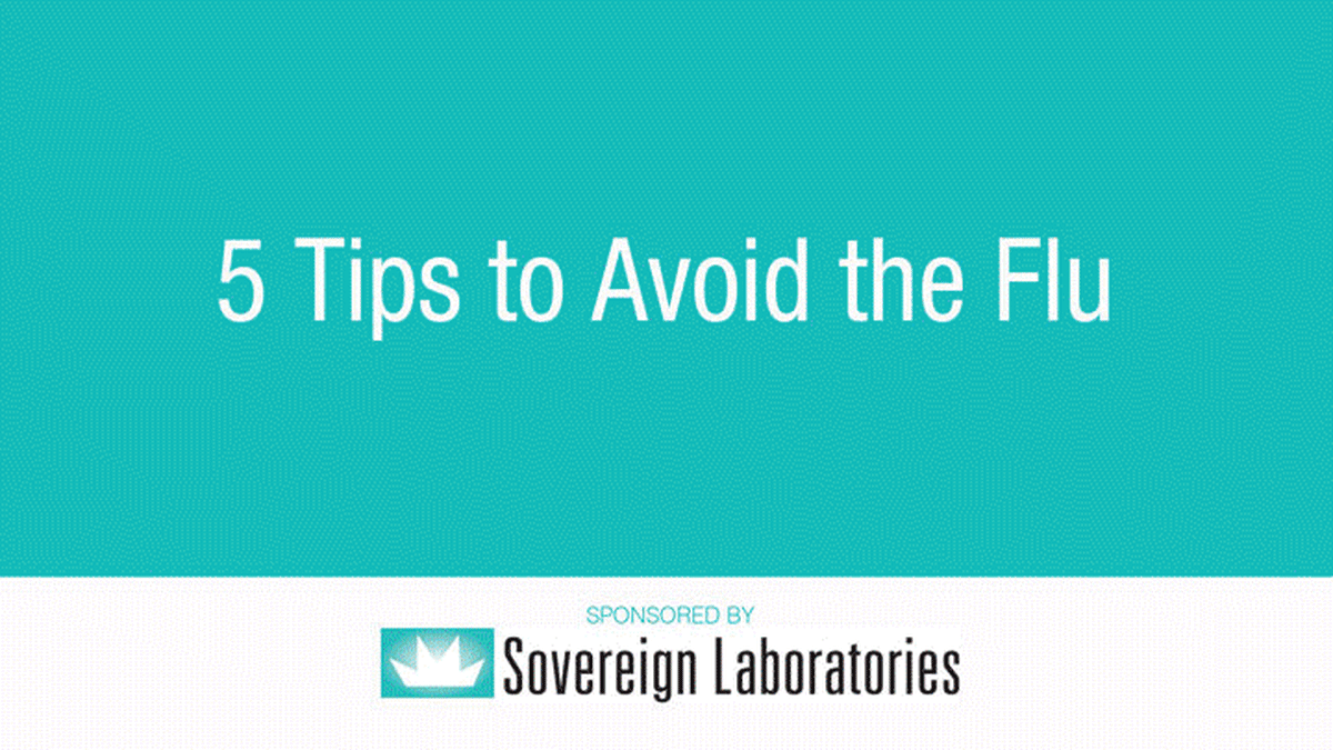 5 TIPS TO AVOID THE FLU BY SOVEREIGN LABS