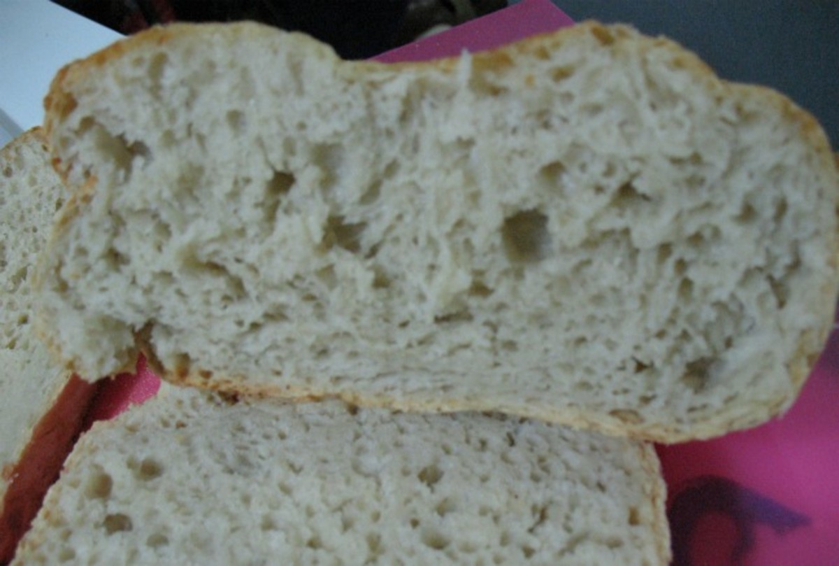 No Knead Bread Baked
