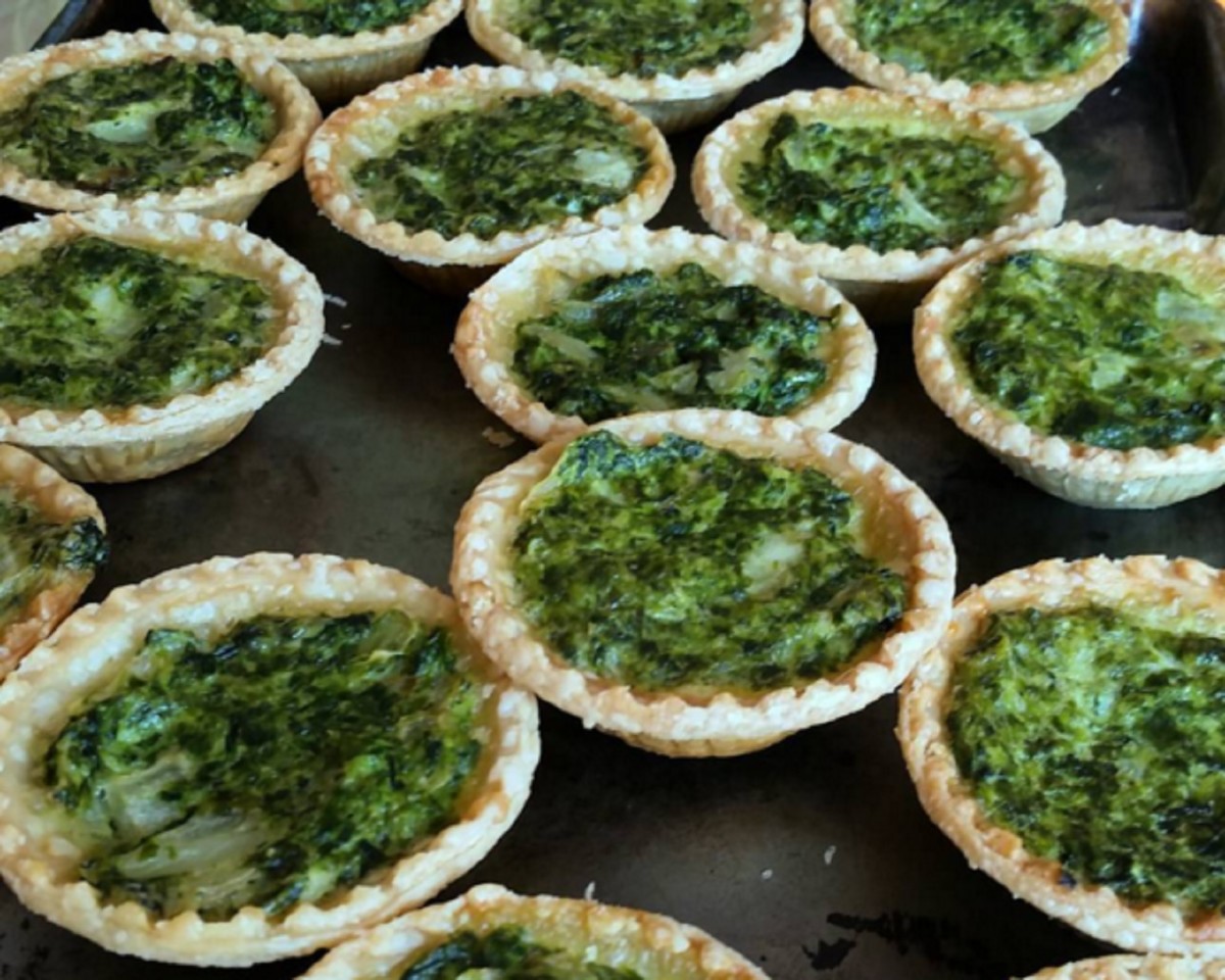 PARVE SPINACH PIES