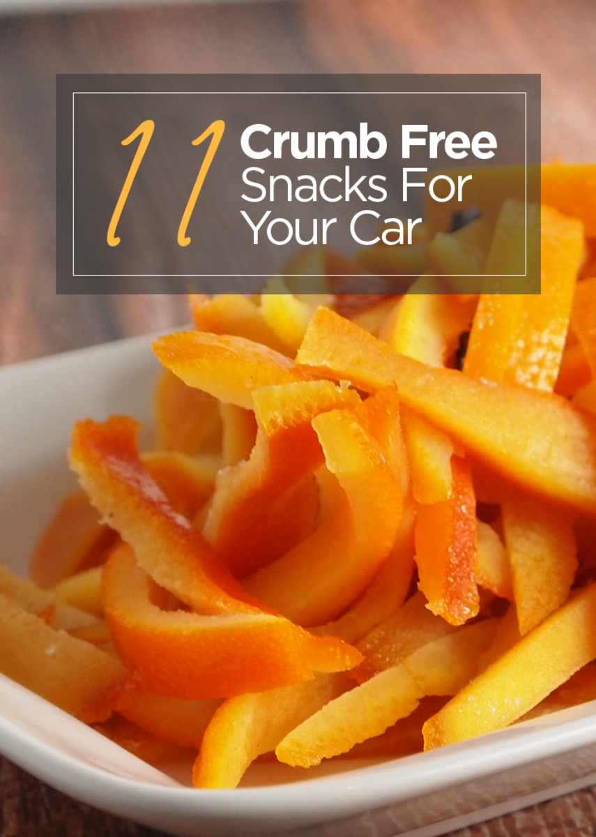 11 Crumb Free Snacks for the Car