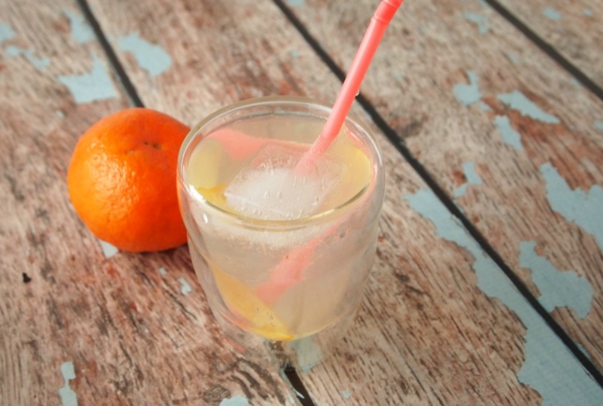 orange ginger drink