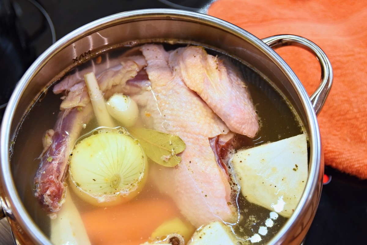 Instant Pot Chicken Stock Jamie Geller