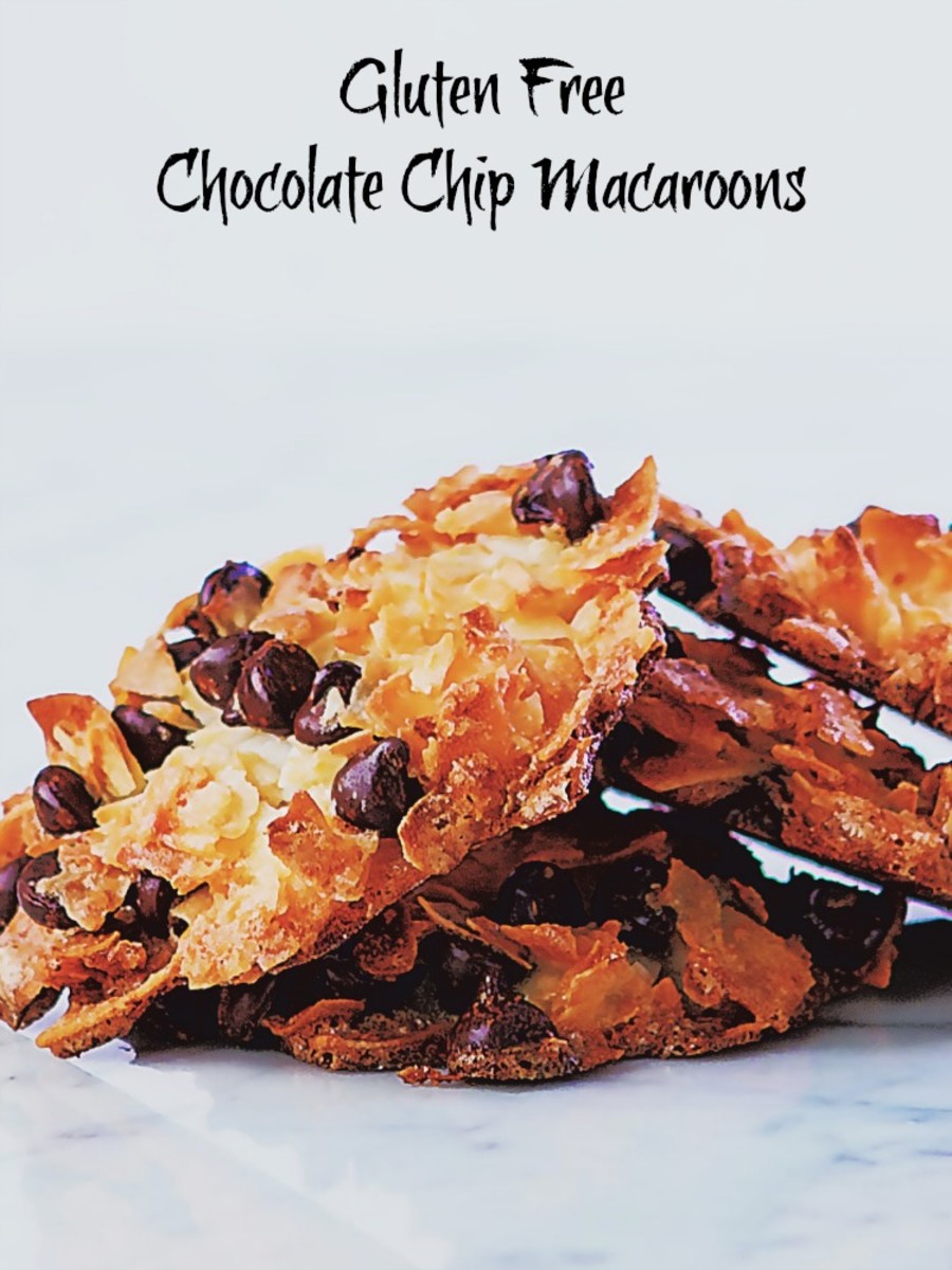 Gluten Free Coconut Chocolate Chip Macaroons