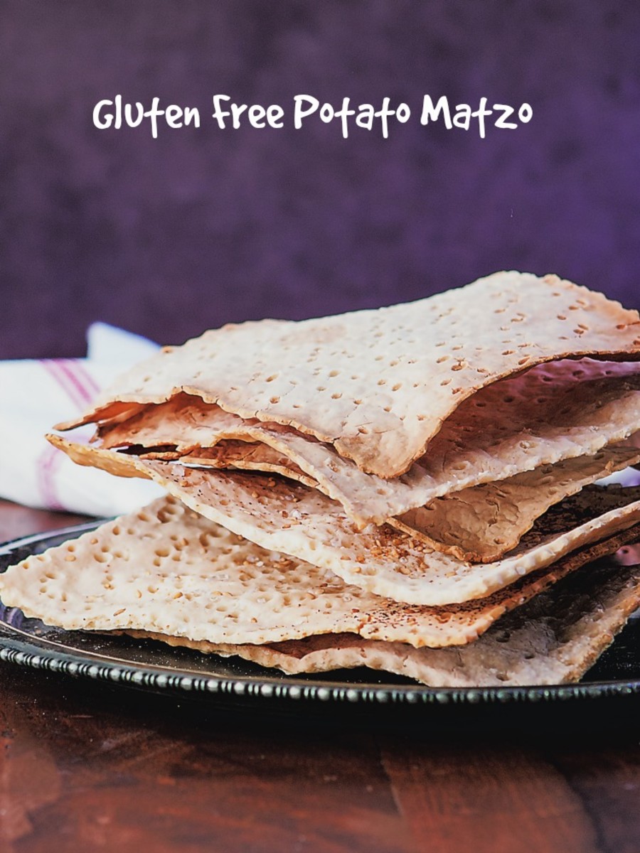 gluten free Matzo Squares