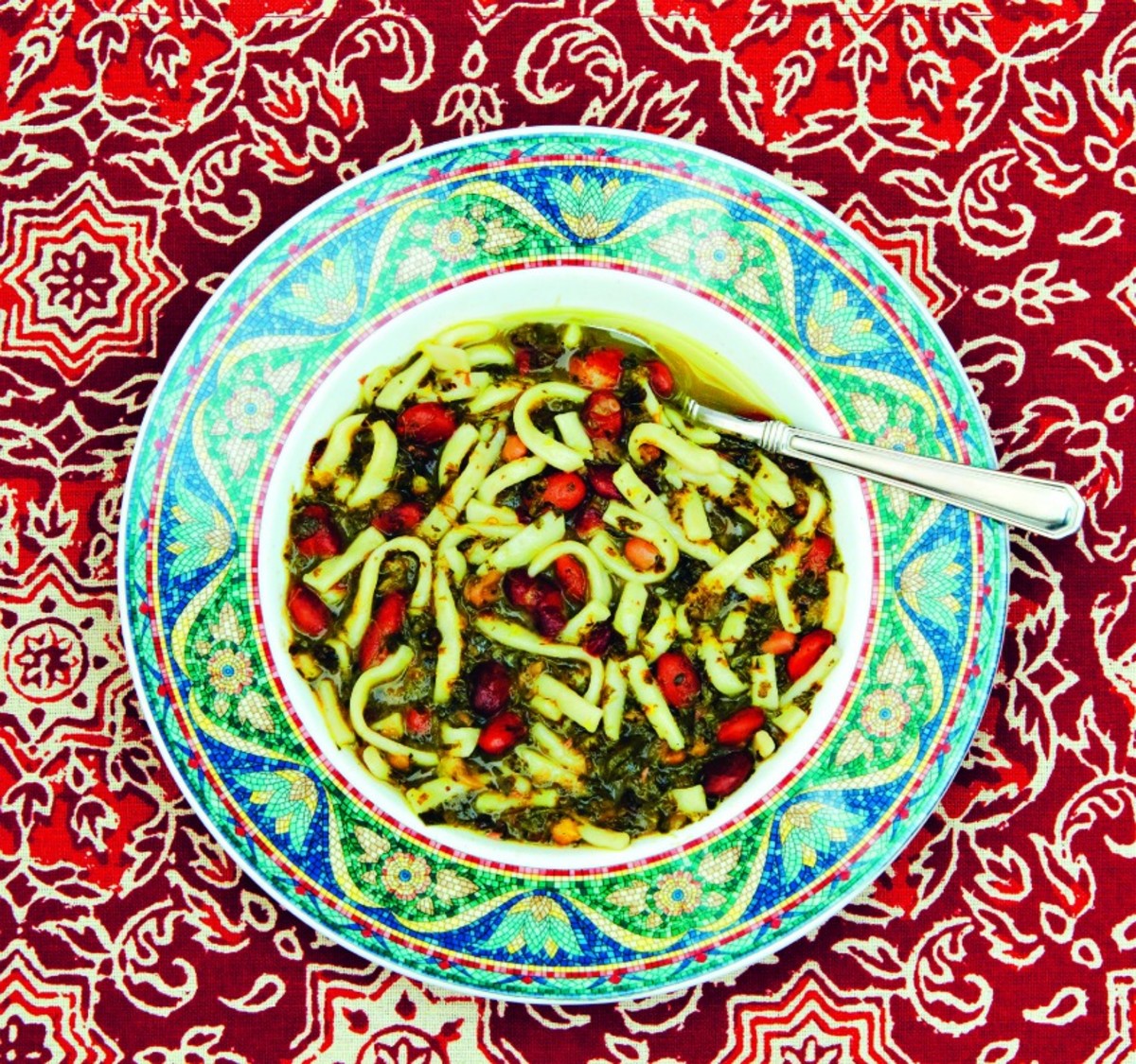 Persian Bean & Noodle Soup