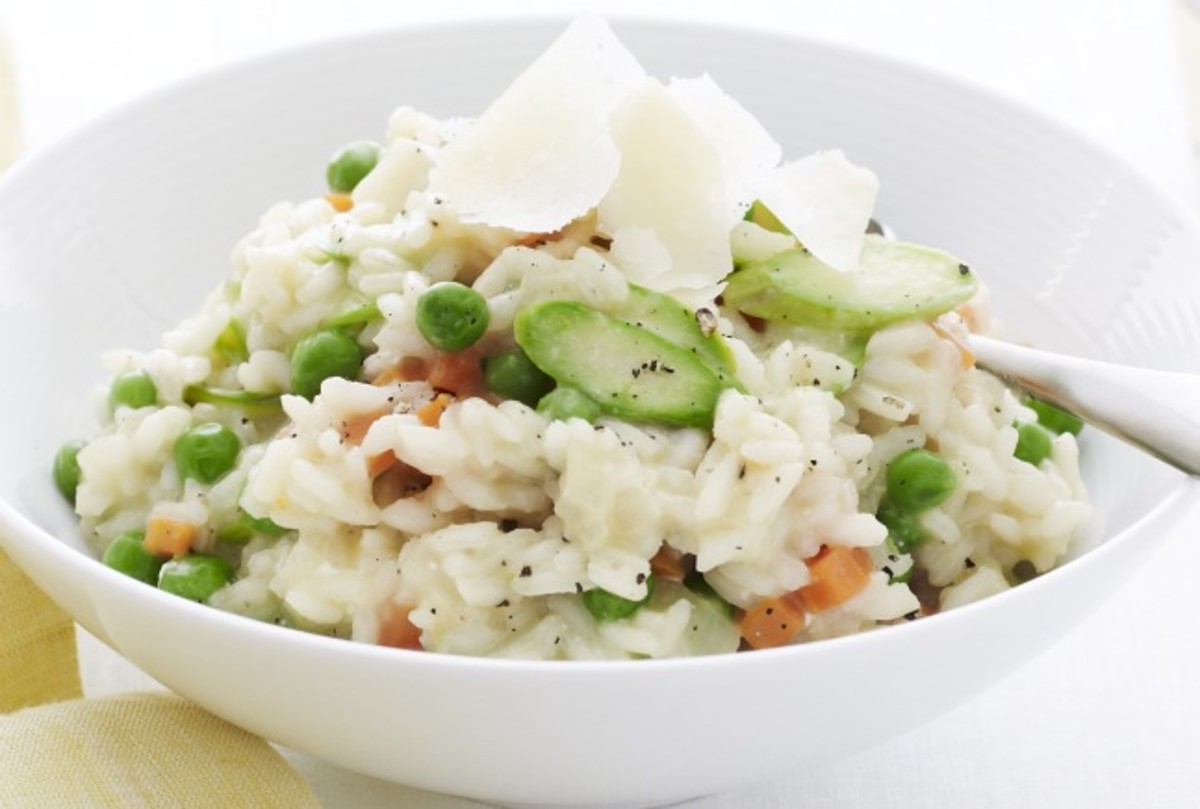 Spring Vegetable Risotto Jamie Geller   Spring Vegetable Risotto 