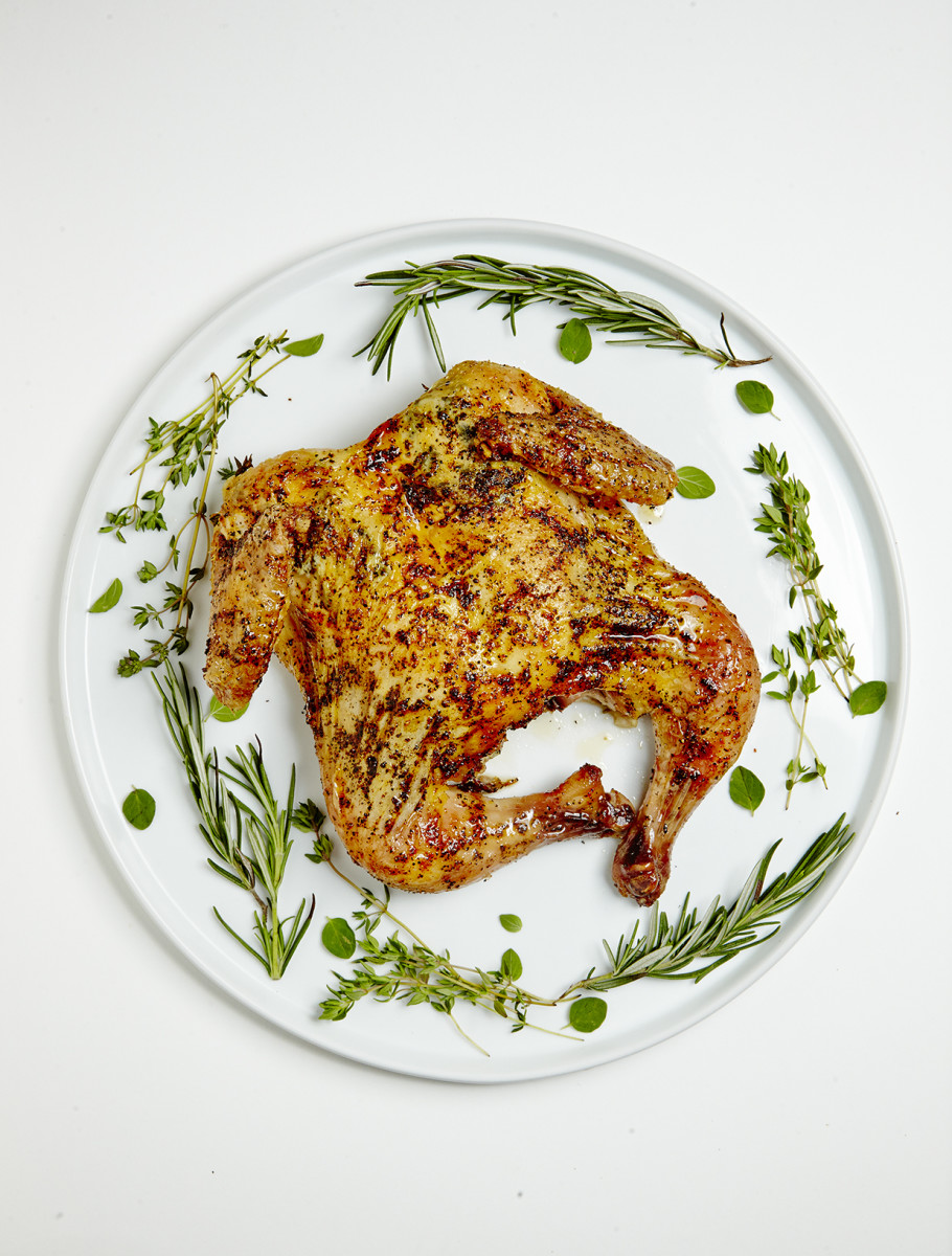 Dry Brined Spatchcocked Chicken -The Best