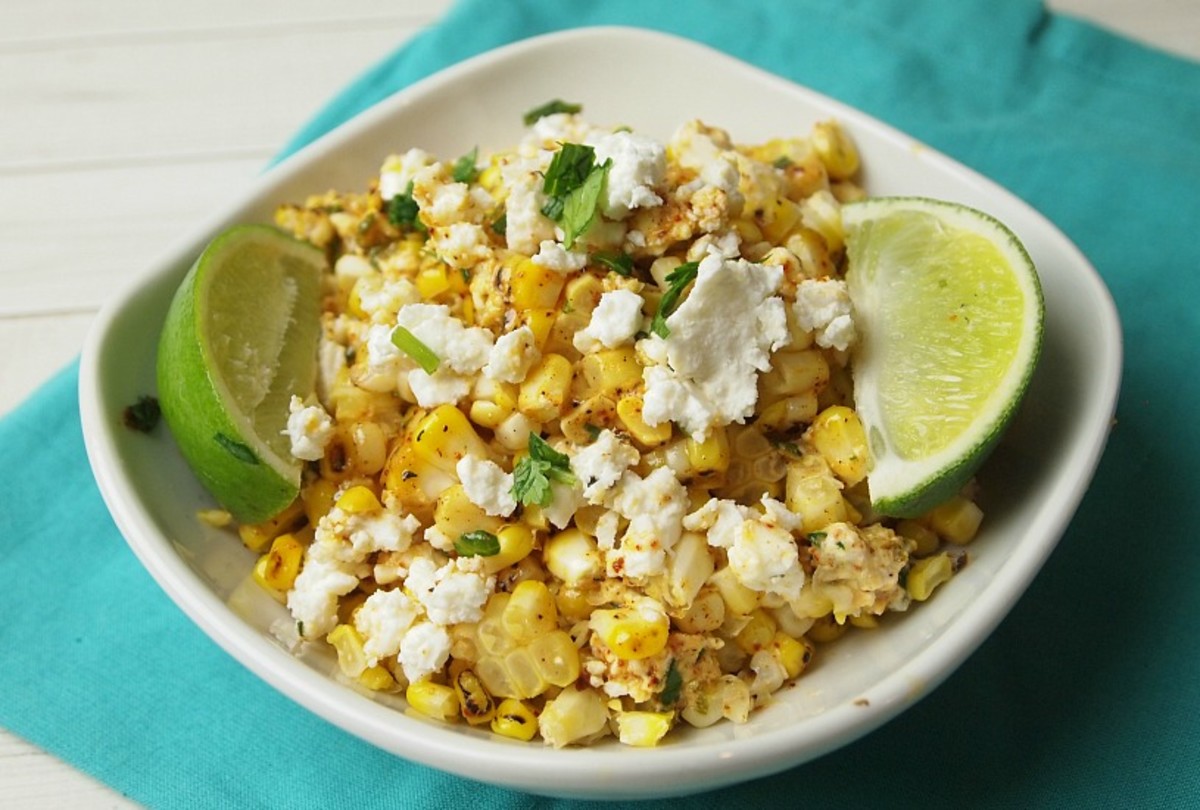 Mexican Corn "Mac" and Cheese