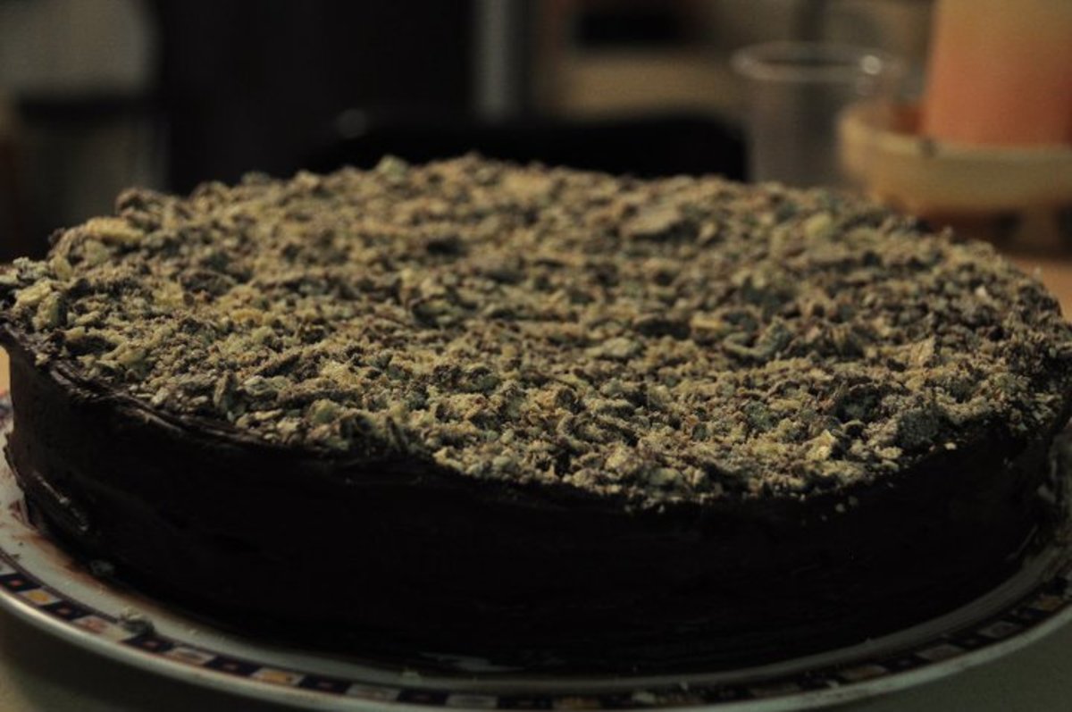 Dark Chocolate Goodness Cake