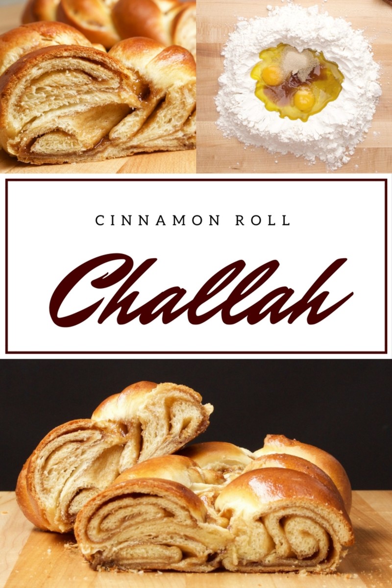 Cinnamon Roll Challah Bread Pinterest