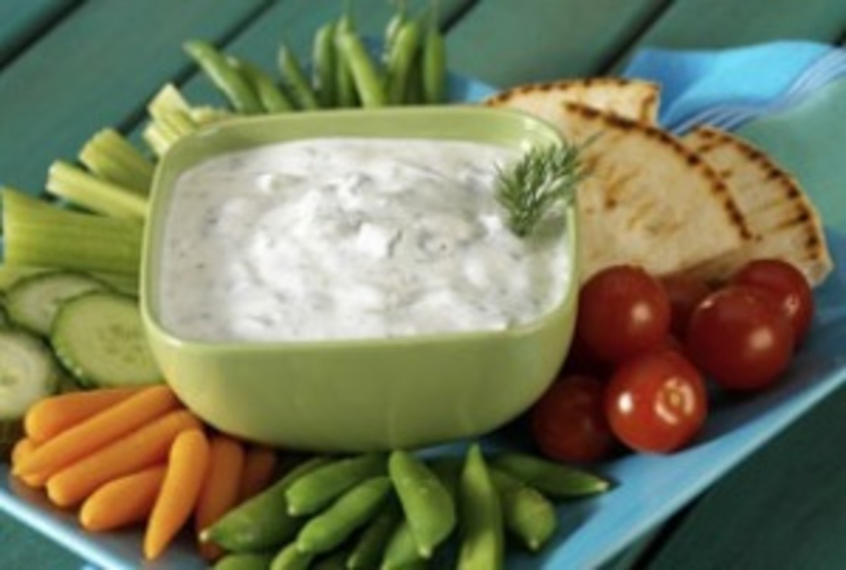 Cucumber Yogurt Dip Jamie Geller 