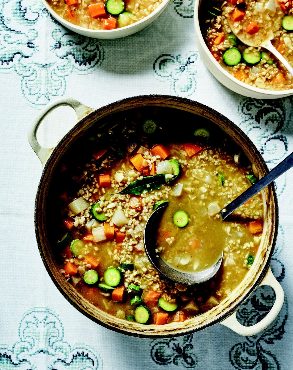 freekeh vegetable soup